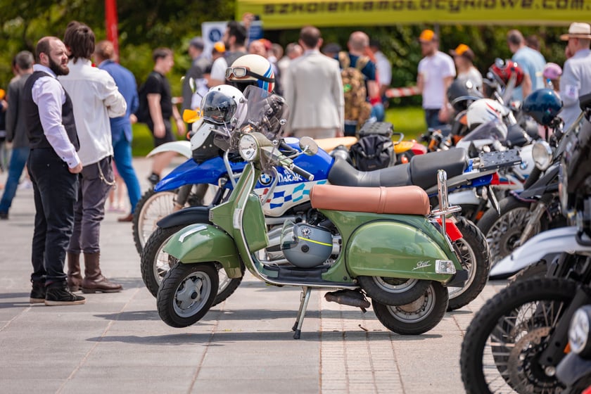 Distinguished Gentleman's Ride - stylowe i klasyczne motocykle przejechały przez Wrocław - 1 czerwca 2025 r.