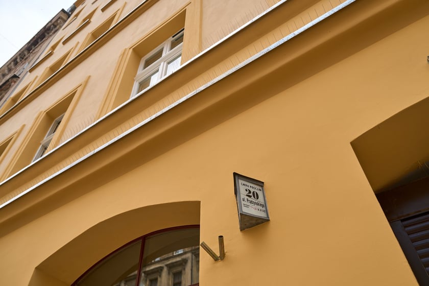 Kamienica Prądzyńskiego 20 po remoncie (czerwiec 2025)