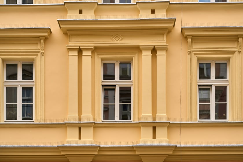 Kamienica Prądzyńskiego 24 po remoncie (czerwiec 2025)