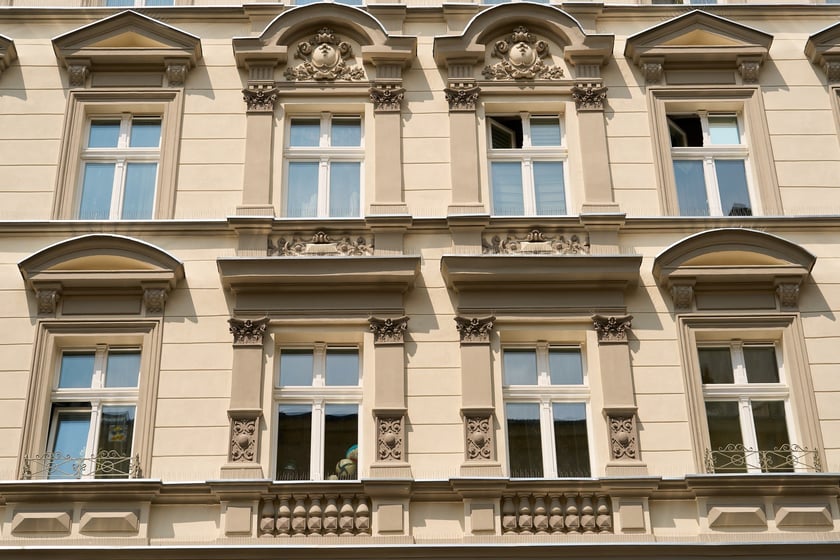 Kamienica Prądzyńskiego 3 po remoncie (czerwiec 2025)