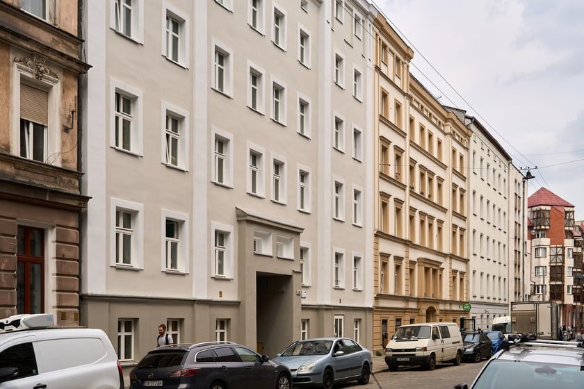 Kamienica Prądzyńskiego 39 po remoncie (czerwiec 2025)
