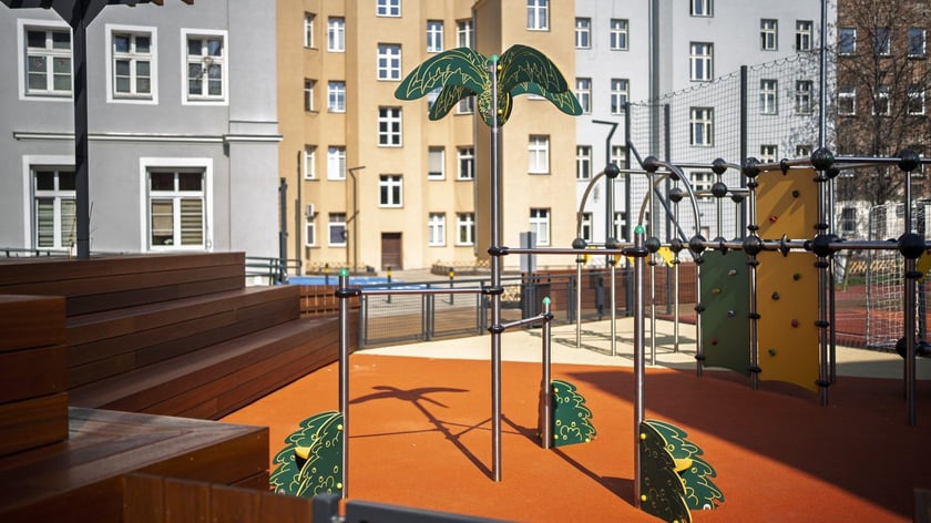 Wyremontowana część podw&oacute;rka im. Wszystkich Mieszkańc&oacute;w&nbsp;