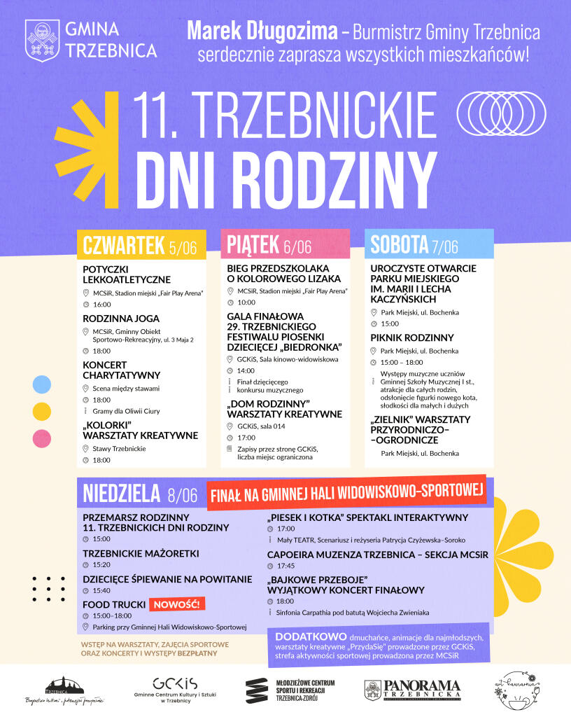 Program wydarzenia