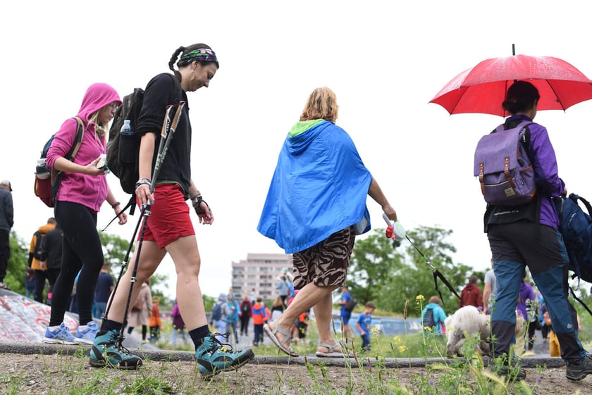 Wyprawa trawersem na wzg&oacute;rze Andersa. Wrocław, 07.06.2025