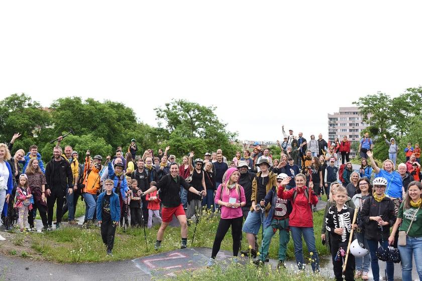 Wyprawa trawersem na wzg&oacute;rze Andersa. Wrocław, 07.06.2025