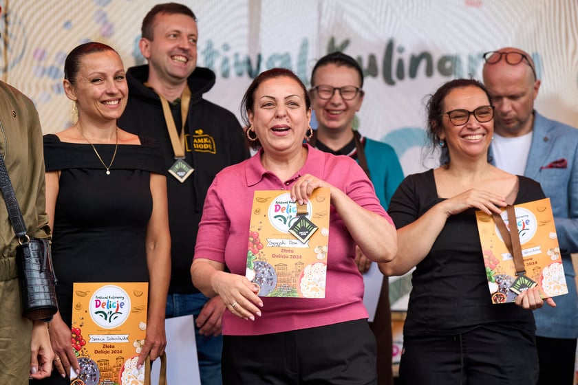 Festiwal Delicje 2025. Wręczenie nagród i uczestnicy na wrocławskim Rynku