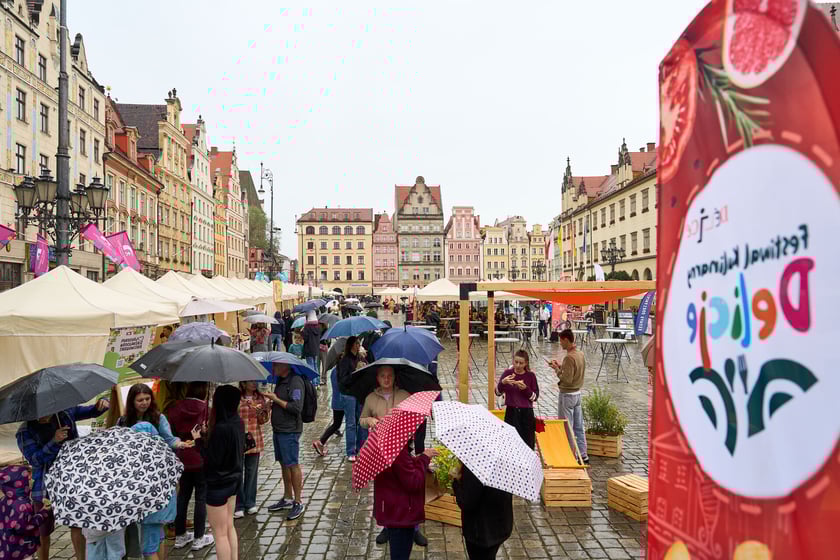 Festiwal Delicje 2025. Wręczenie nagród i uczestnicy na wrocławskim Rynku