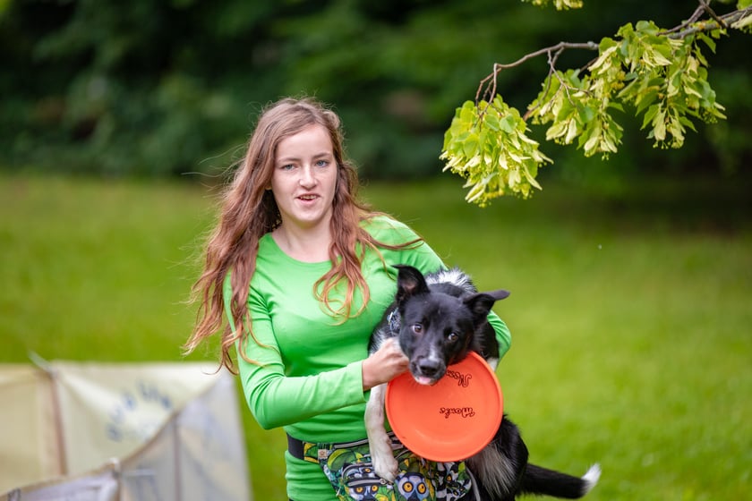 Mistrzostwa Polski Dogfrisbee 2025 - latające psy w parku Południowym