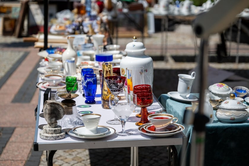 Giełda Staroci w okolicach Rynku, przy Kościele św. Marii Magdaleny na skwerze przy rogu ulic Szewskiej i Wita Stwosza- 12-15 czerwca