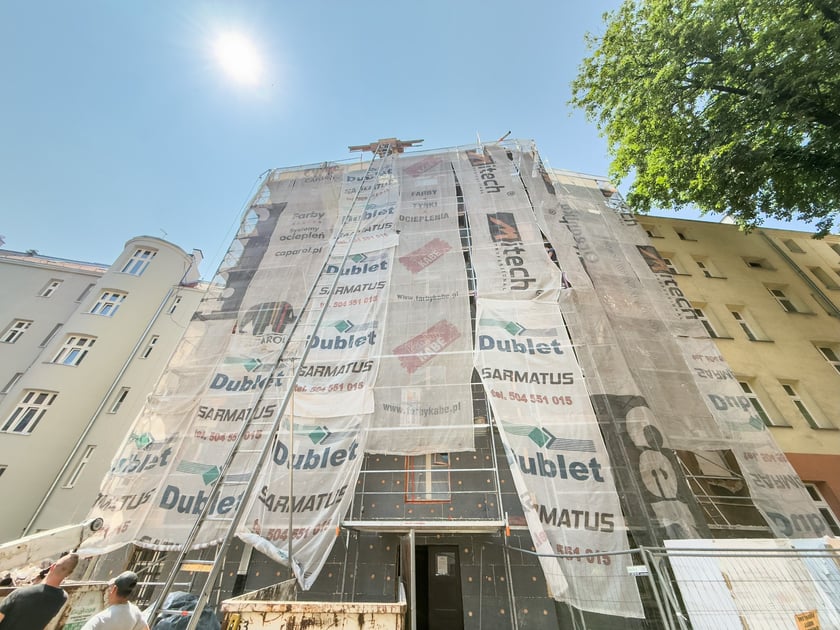 Na rusztowaniu jest wasko i niebezpiecznie. &mdash; Za piątym razem nie jest już tak strasznie - m&oacute;wi Oktawia Wieczorek