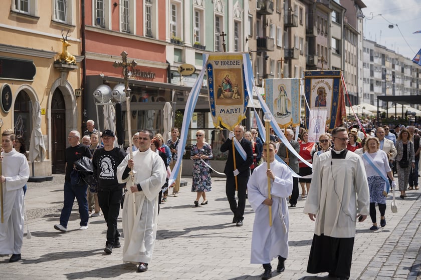 Boże Ciało 2025, uroczysta procesja