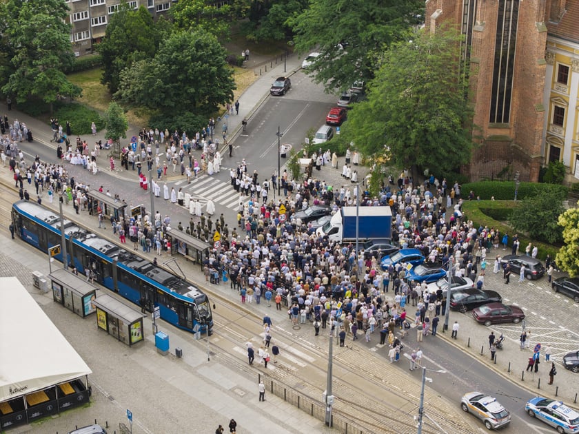 Boże Ciało 2025, uroczysta procesja