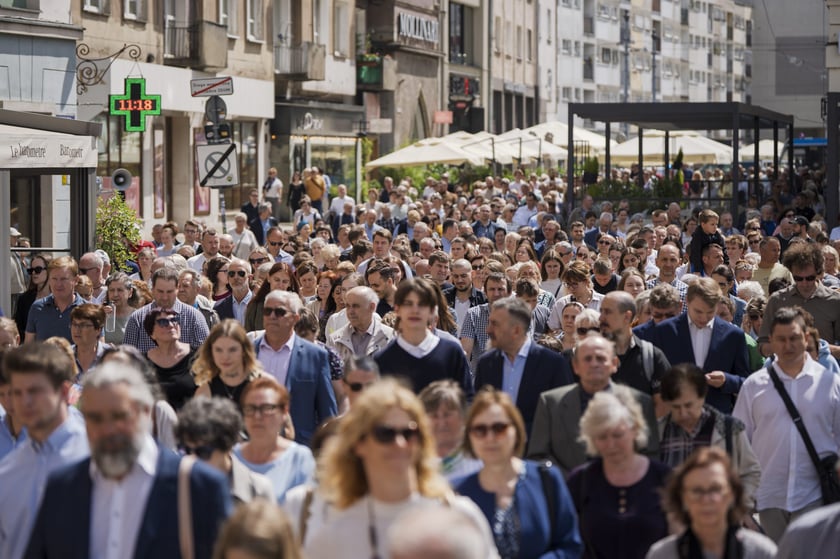 Boże Ciało 2025, uroczysta procesja