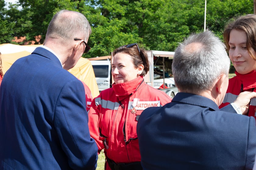 Odznaczenia na uroczystej inauguracji