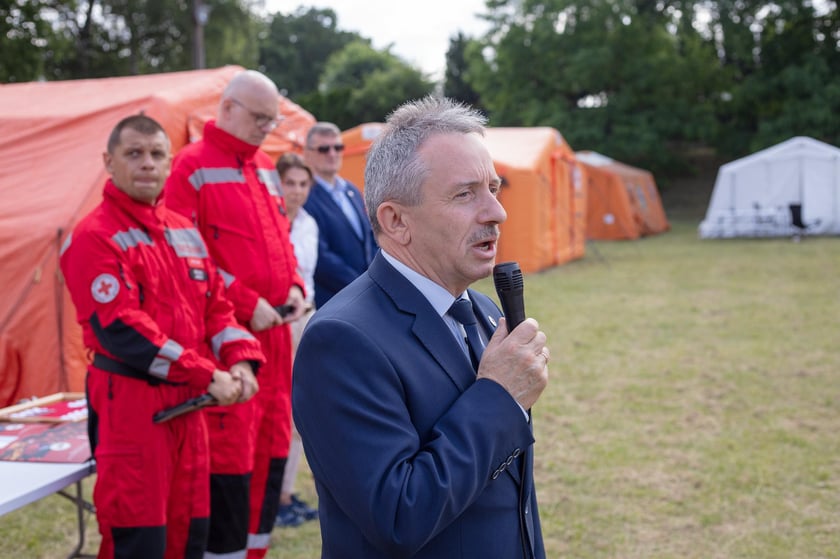 Wiceprezes Zarządu PCK Zbigniew Klawczyński&nbsp;