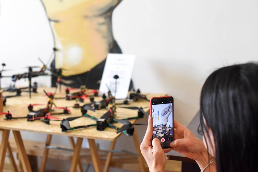 Warsztaty ze składania dronów w Foreign Front, 22 czerwca 2025