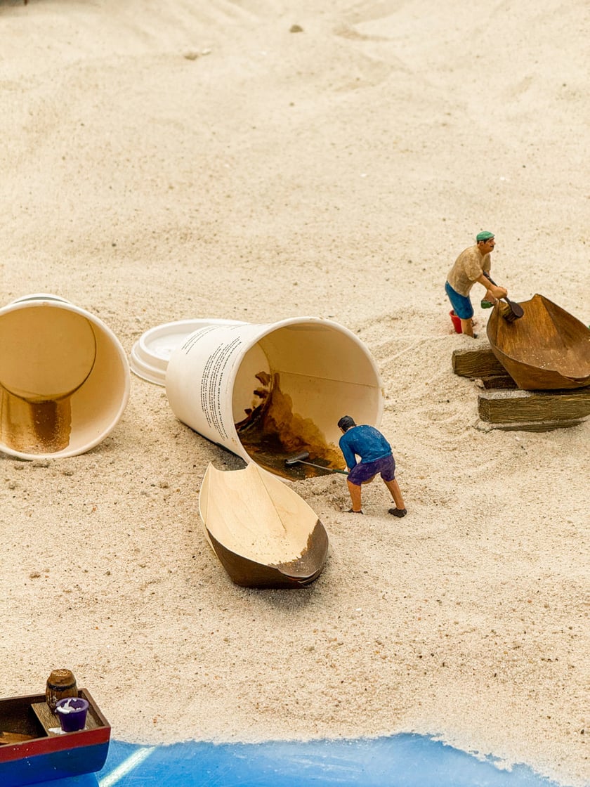 Miasto z Piasku w Kolejkowie