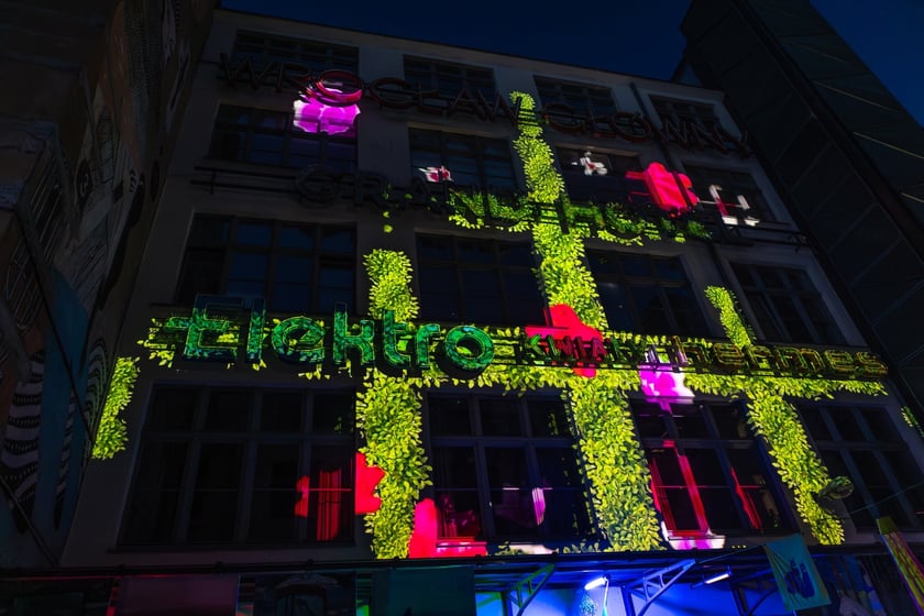 Inauguracyjny pokaz wideomappingu, Ruska 46, 28 czerwca 2025