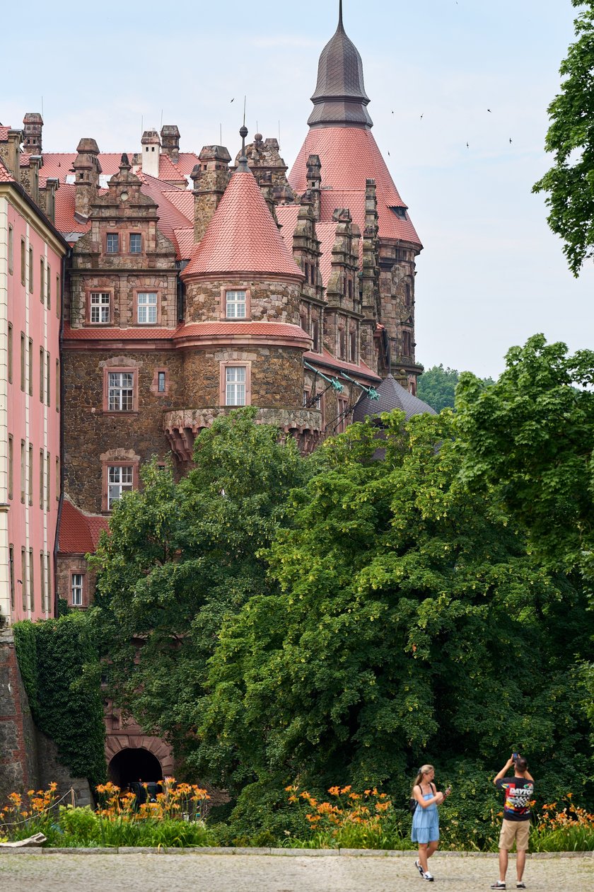 Wrocławianie zwiedzali Zamek Książ z kartą Nasz Wrocław