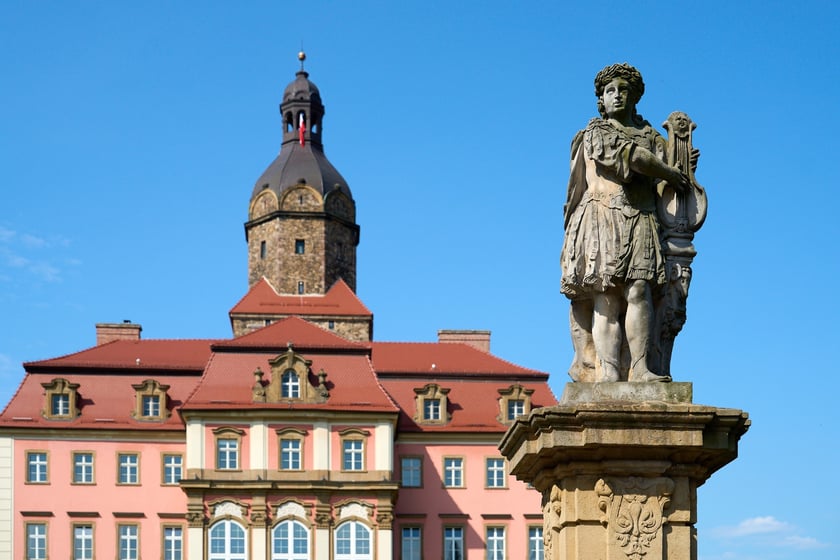 Wrocławianie zwiedzali Zamek Książ z kartą Nasz Wrocław