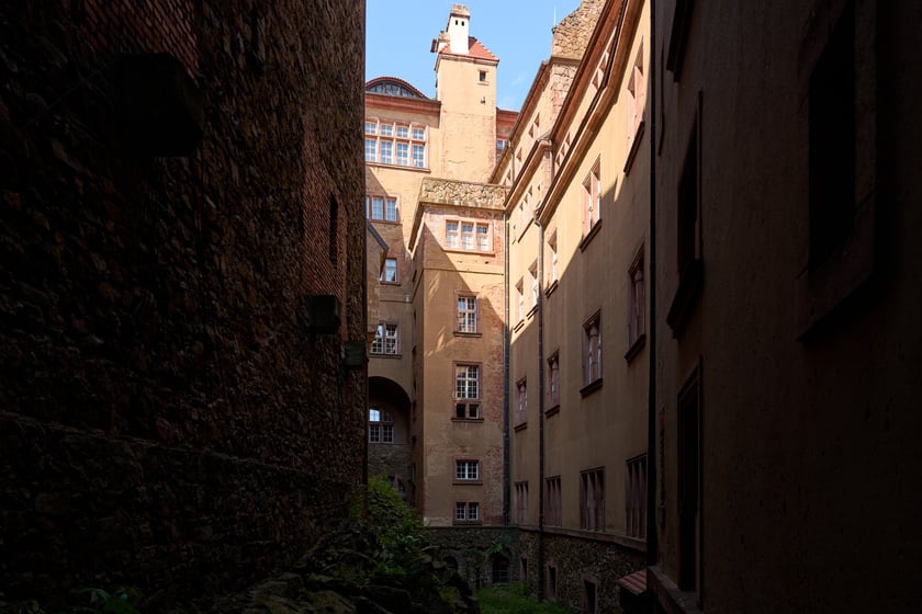 Wrocławianie zwiedzali Zamek Książ z kartą Nasz Wrocław