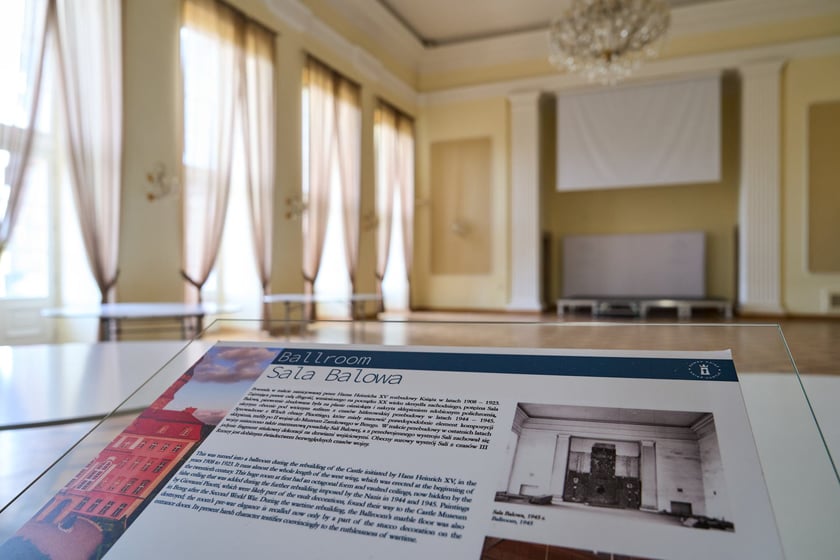 Wrocławianie zwiedzali Zamek Książ z kartą Nasz Wrocław