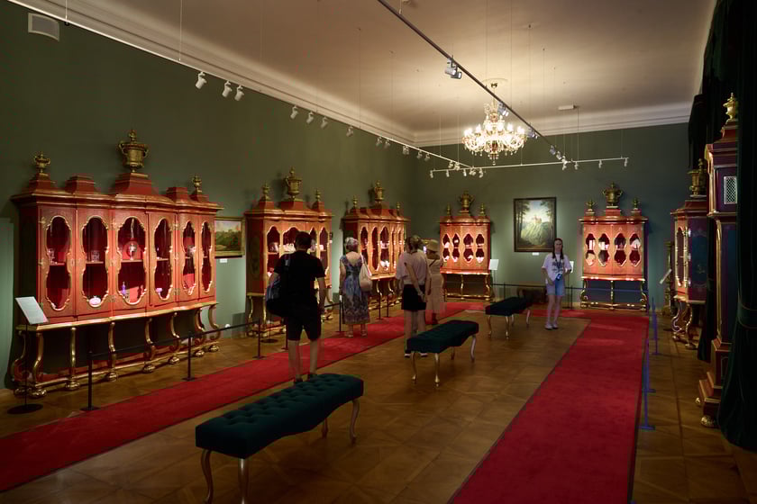 Wrocławianie zwiedzali Zamek Książ z kartą Nasz Wrocław