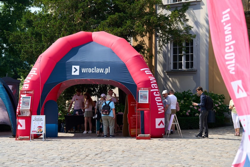 Wrocławianie zwiedzali Zamek Książ z kartą Nasz Wrocław