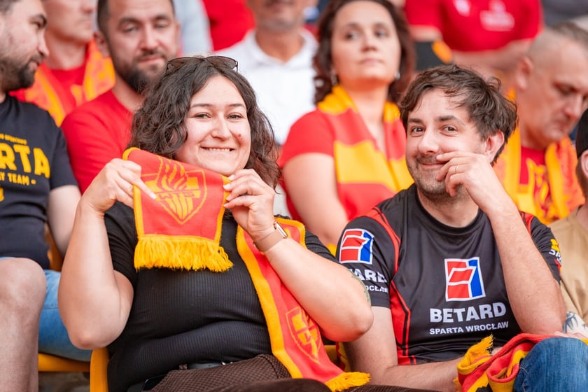 Mecz Sparty Wrocław z Wł&oacute;kniarzem Częstochowa