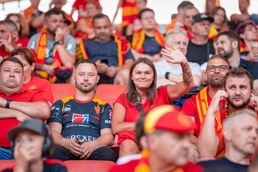 Mecz Sparty Wrocław z Wł&oacute;kniarzem Częstochowa