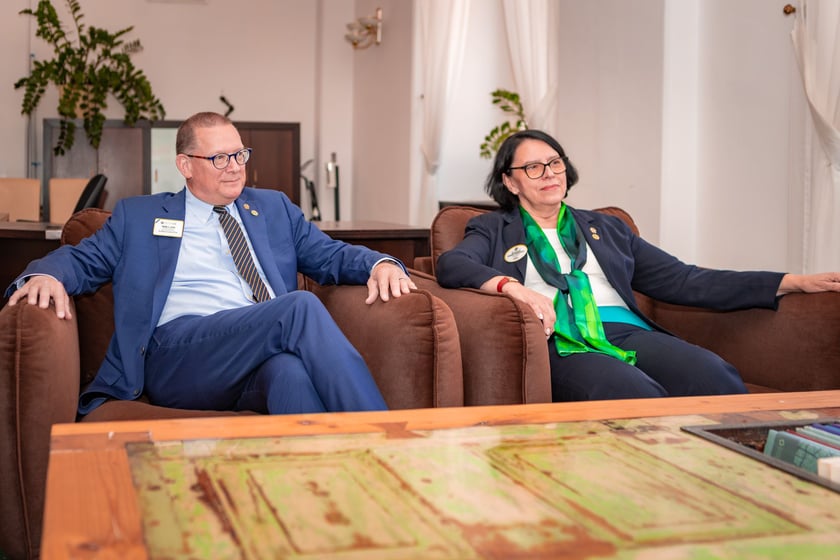 Delegacja Lions w ratuszu u wiceprezydenta Ryszarda Kesslera