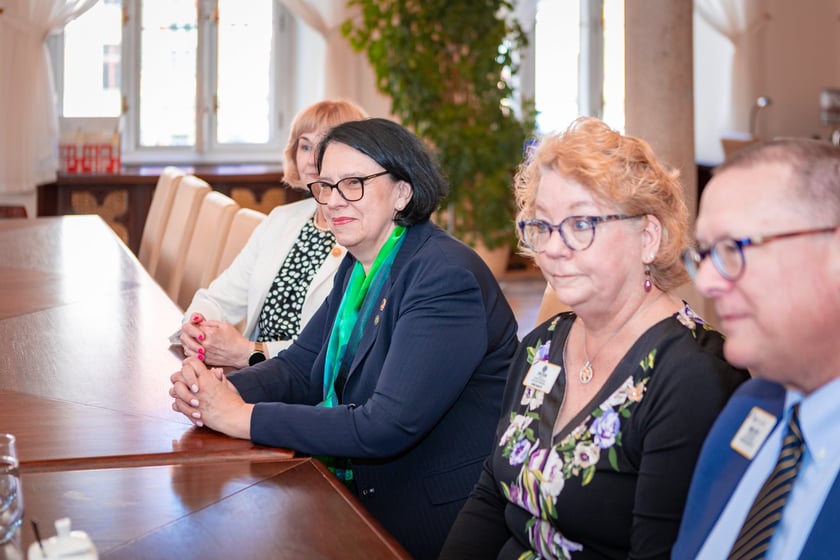 Delegacja Lions w ratuszu u wiceprezydenta Ryszarda Kesslera