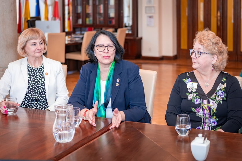 Delegacja Lions w ratuszu u wiceprezydenta Ryszarda Kesslera