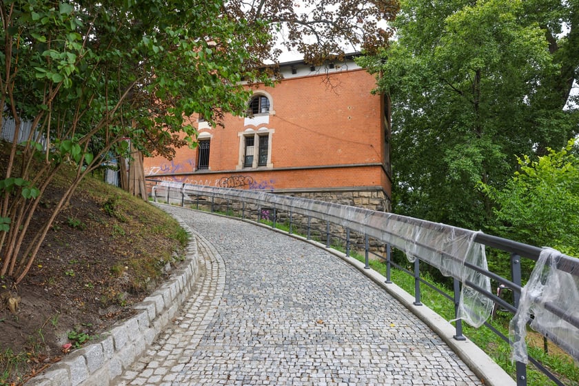 Drugi etap remontu na Bastionie Sakwowym, 7 lipca 2025