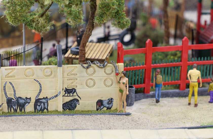 Miniaturowe ZOO w Kolejkowie