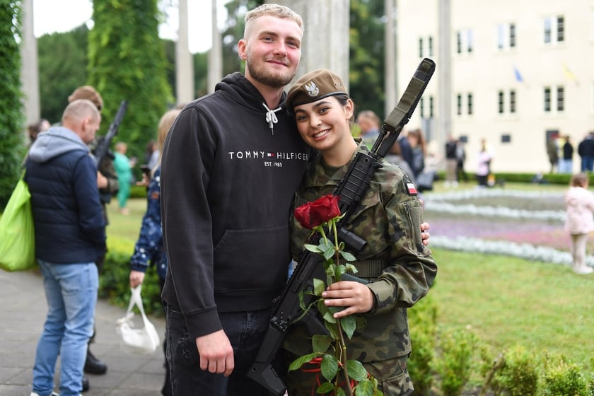 Przysięga żołnierzy 16. Dolnośląskiej Brygady Obrony Terytorialnej