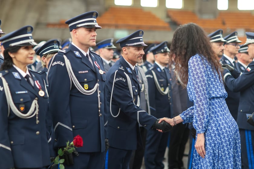 Święto Policji 2025. Wojewódzkie uroczystości w Hali Stulecia, 17 lipca