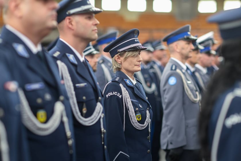 Święto Policji 2025. Wojewódzkie uroczystości w Hali Stulecia, 17 lipca