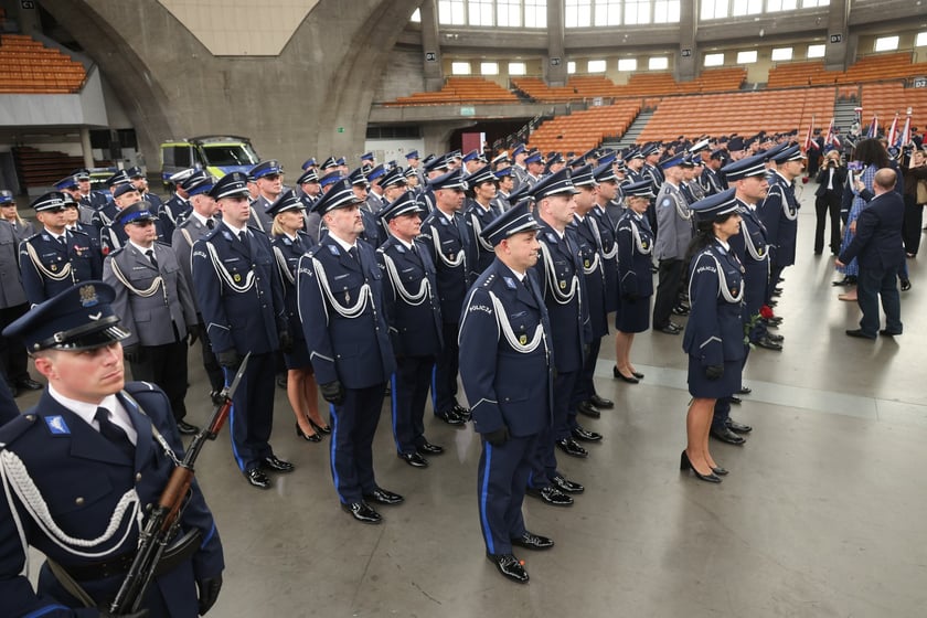 Święto Policji 2025. Wojewódzkie uroczystości w Hali Stulecia, 17 lipca