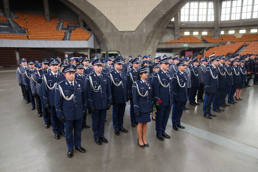 Święto Policji 2025. Wojewódzkie uroczystości w Hali Stulecia, 17 lipca