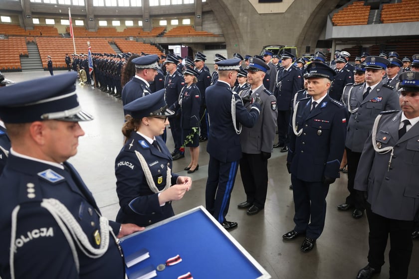 Święto Policji 2025. Wojewódzkie uroczystości w Hali Stulecia, 17 lipca