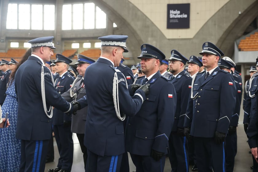 Święto Policji 2025. Wojewódzkie uroczystości w Hali Stulecia, 17 lipca