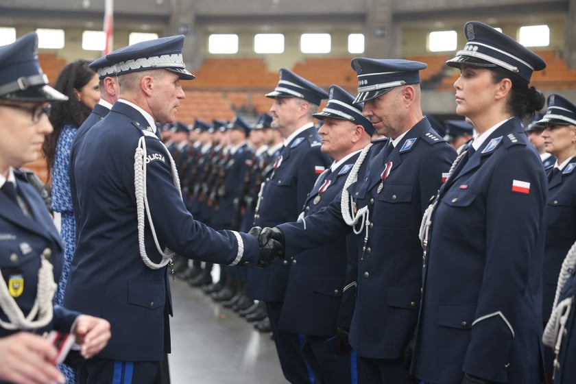 Święto Policji 2025. Wojewódzkie uroczystości w Hali Stulecia, 17 lipca