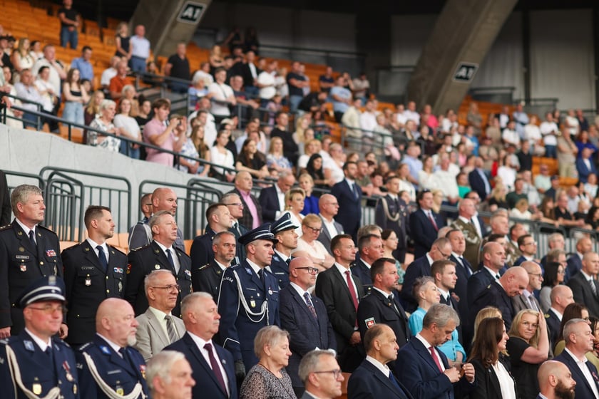 Święto Policji 2025. Wojewódzkie uroczystości w Hali Stulecia, 17 lipca