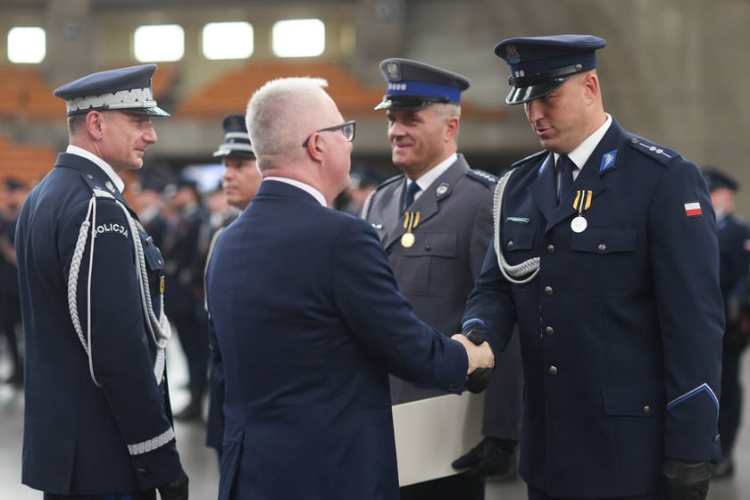 Święto Policji 2025. Wojewódzkie uroczystości w Hali Stulecia, 17 lipca