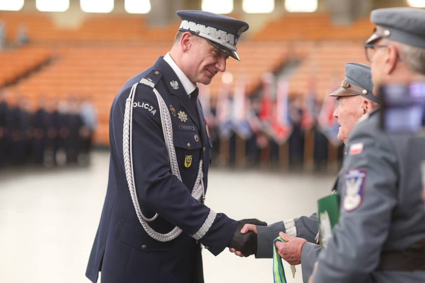 Święto Policji 2025. Wojewódzkie uroczystości w Hali Stulecia, 17 lipca