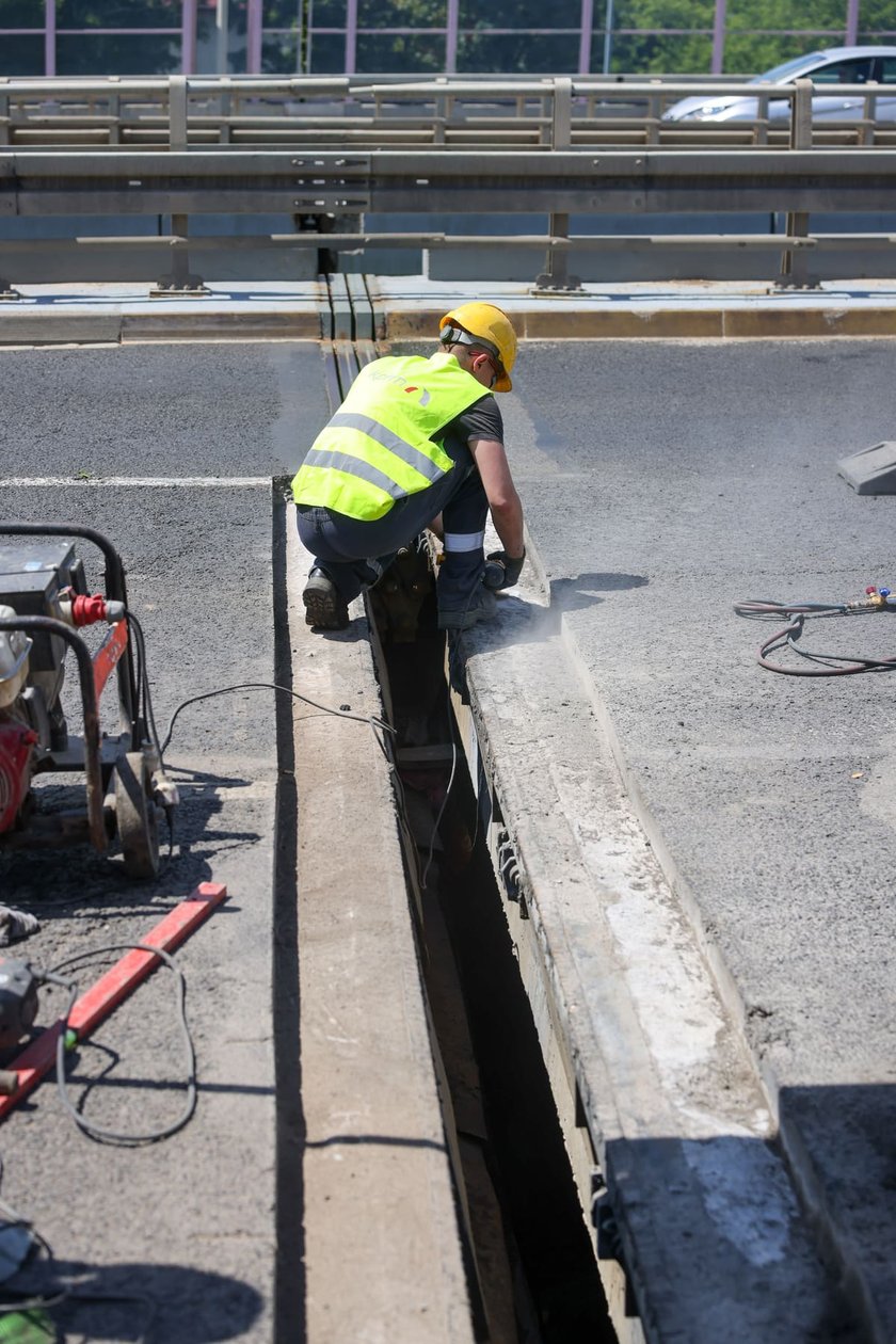 Prace drogowe na Gądowiance, 22.07.2025