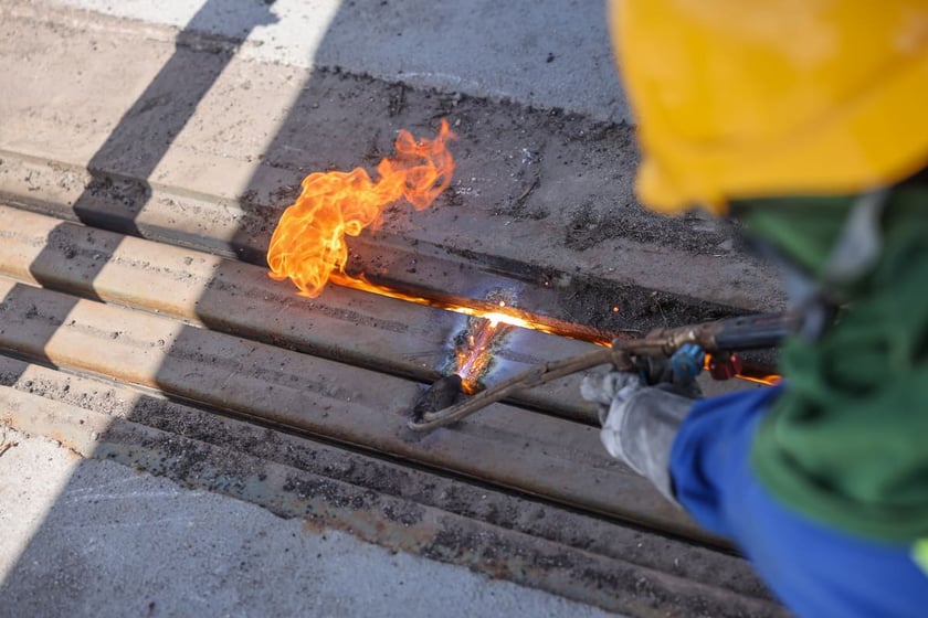 Prace drogowe na Gądowiance, 22.07.2025