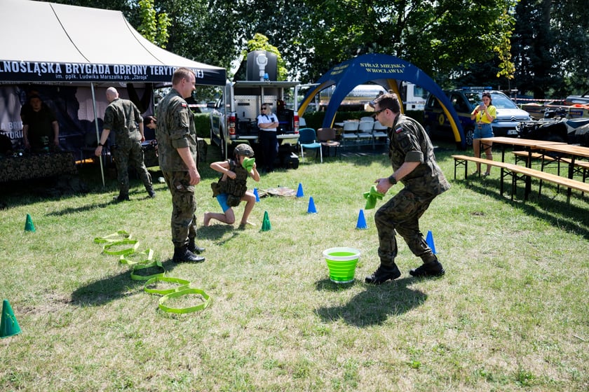 Piknik „Bezpieczny Wrocław - nad wodą” na Gliniankach - 20 lipca 2025 r.