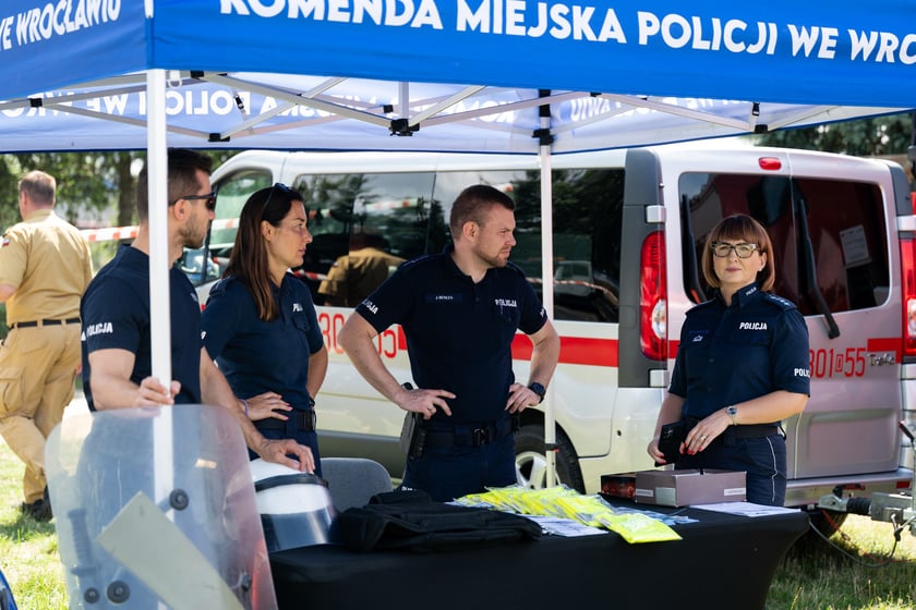Piknik „Bezpieczny Wrocław - nad wodą” na Gliniankach - 20 lipca 2025 r.